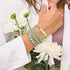 Citron vert | Argent | Bracelet d'expression en céramique Lumos